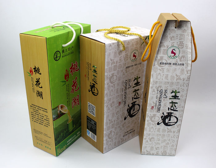 個性禮盒包裝讓“竹筒酒”身價(jià)倍增，長沙包裝印刷廠再為桃江特產(chǎn)定制包裝